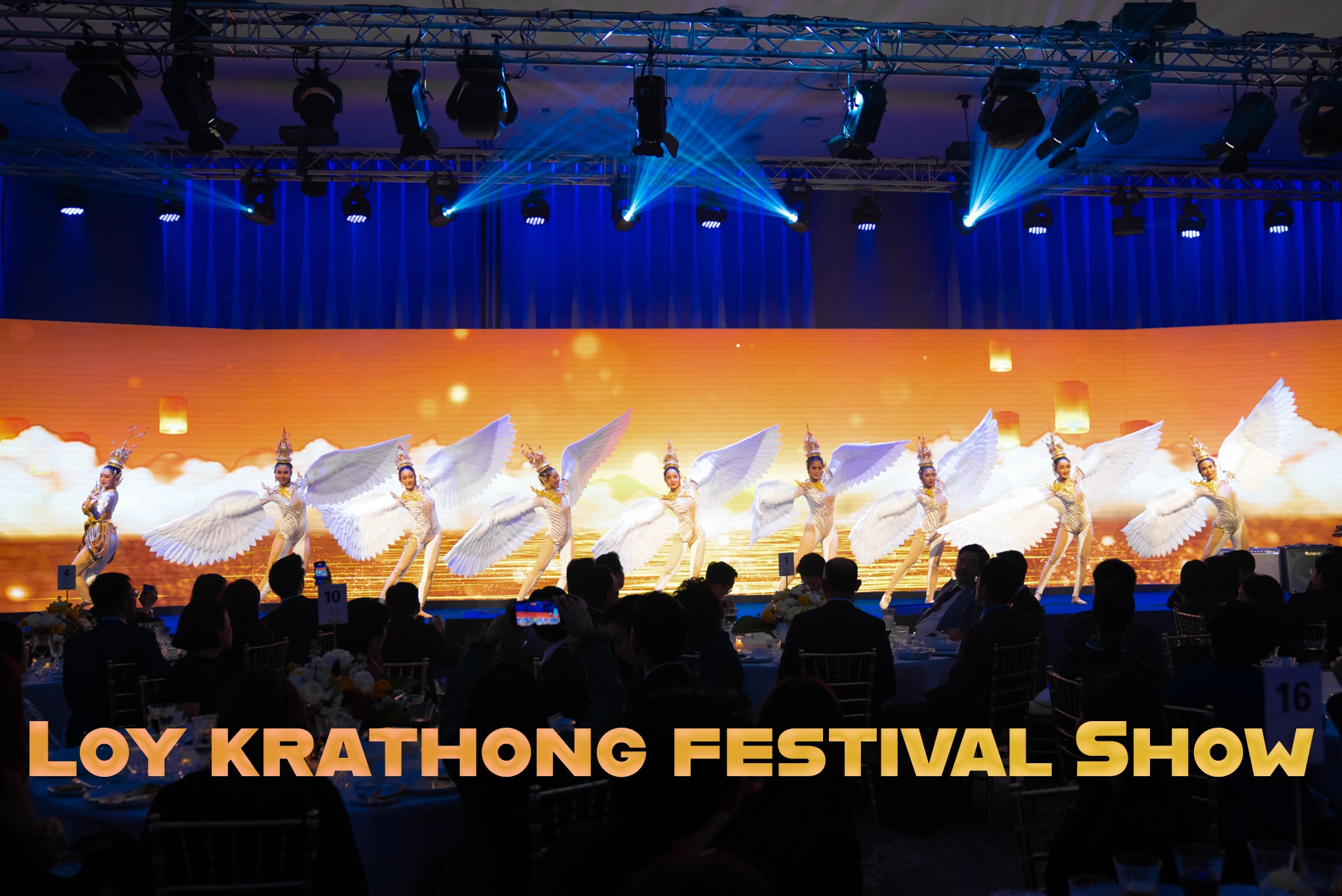Loy krathong festival Show