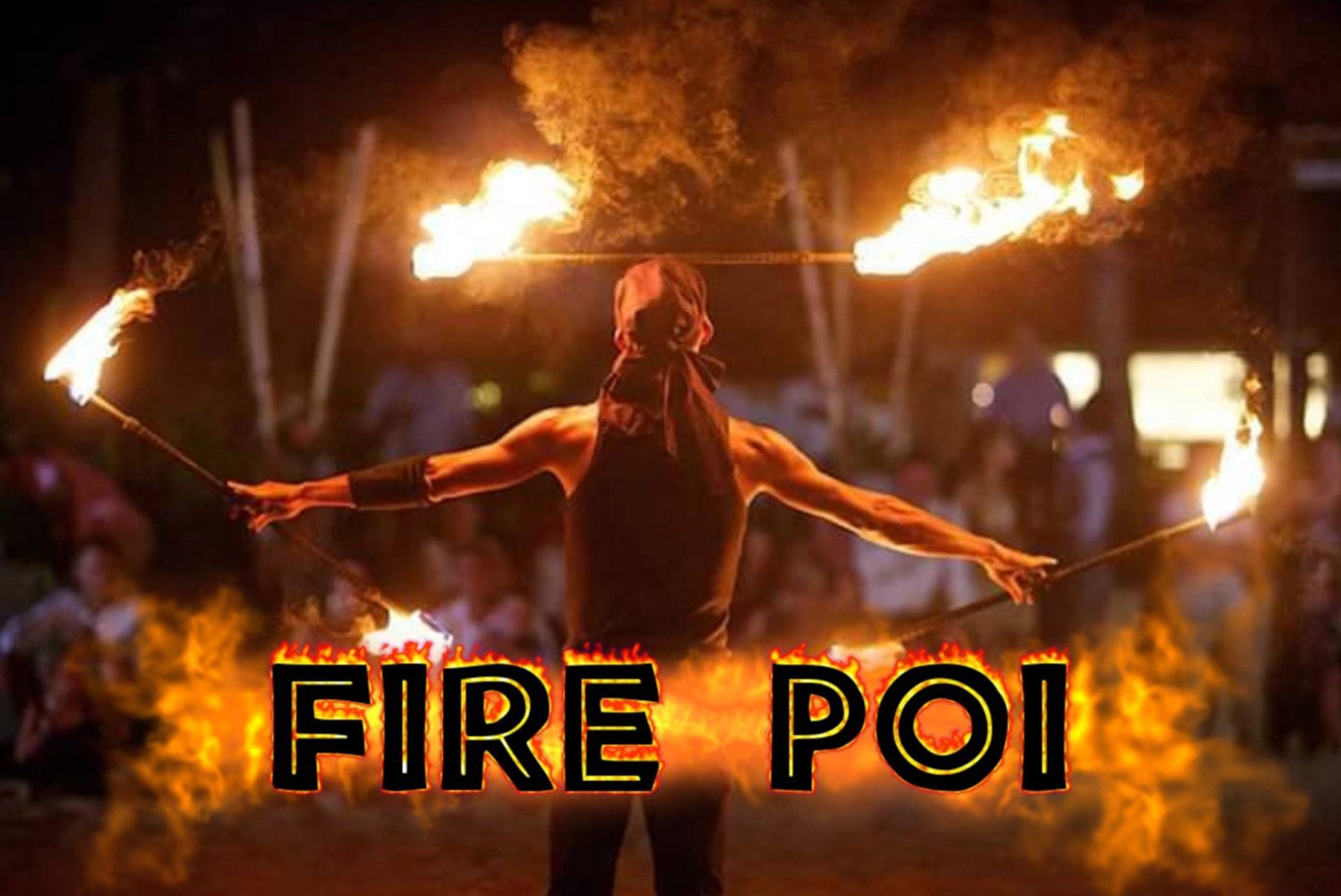 POI Fire, โชว์ควงกระบองไฟ